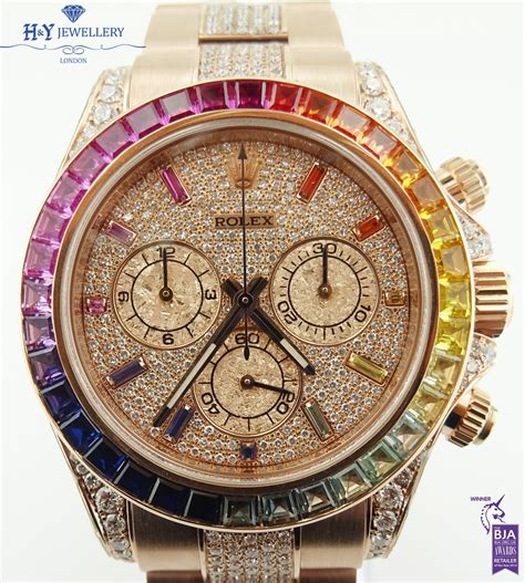 rolex rainbow all all'asta|rolex daytona diamonds.